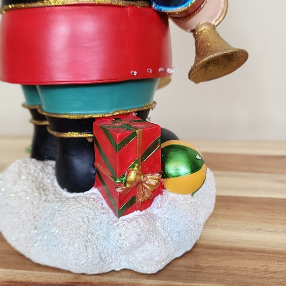 Color Changing Fiber Optic Light Up Christmas Nutcracker Figurine Decor - Picture 9 of 12